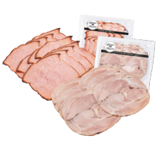 Ovengebakken gehakt of gebraden varkensrollade